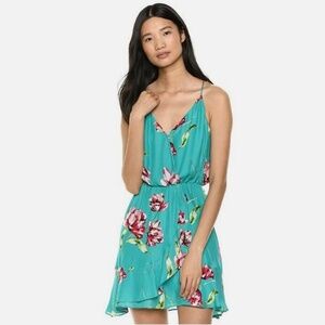 Floral Teal Dress